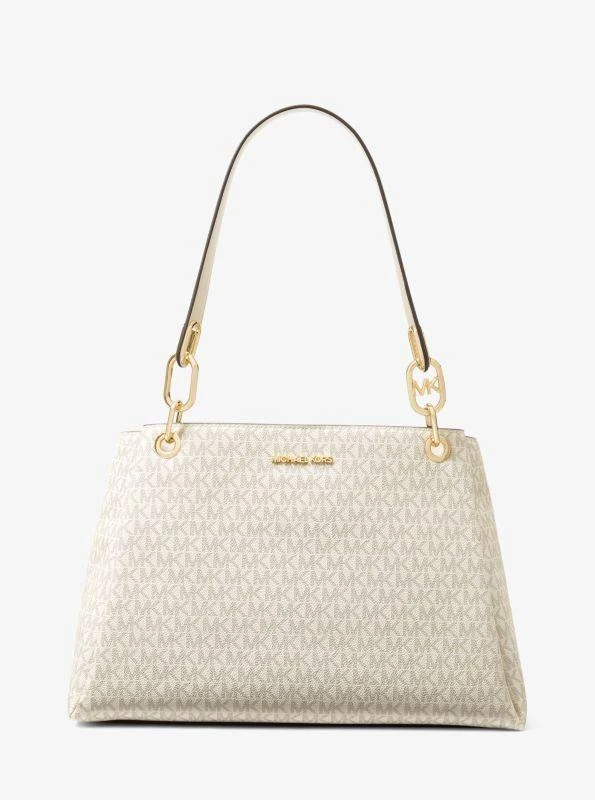Michael Kors Trisha Large Logo Shoulder Bag 1