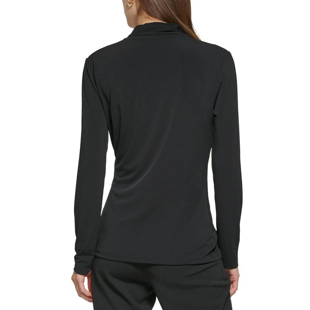 DKNY Petite Surplice Top, Created for Macy's 3