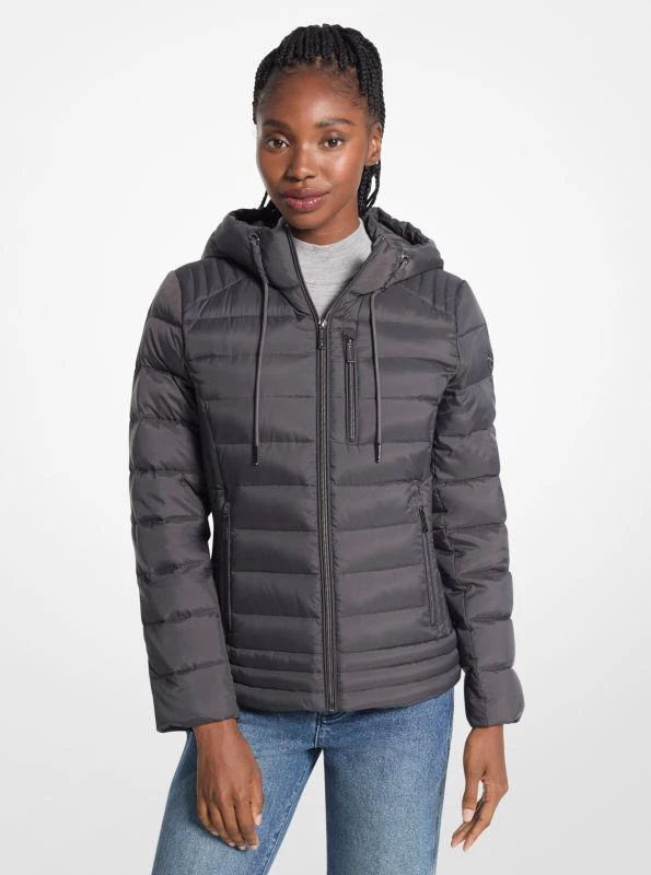 Michael Kors Hooded Puffer Jacket 1
