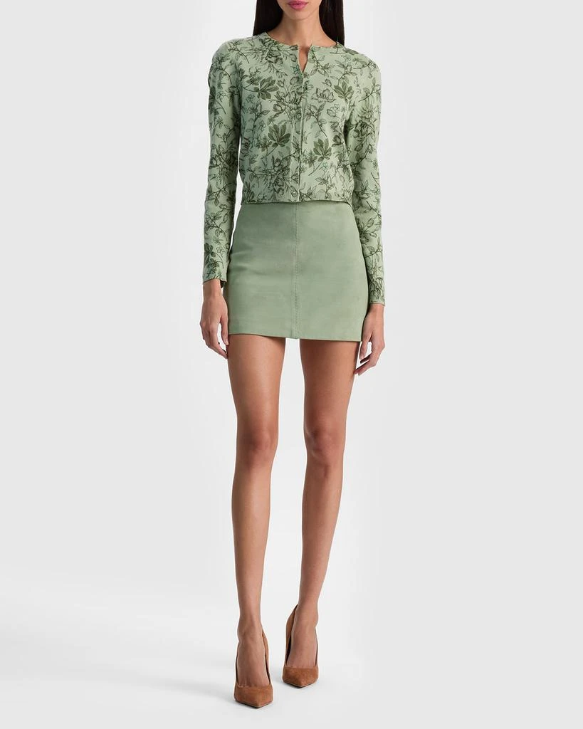 Alice + Olivia Carson Printed Cardigan 2