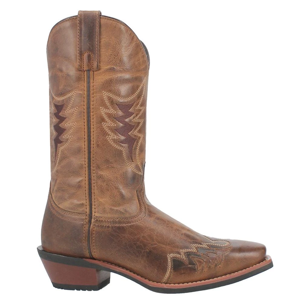 Laredo Williams Leather Square Toe Cowboy Boots 1