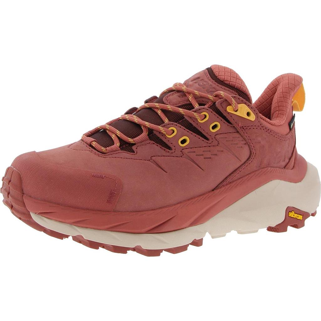 Hoka One One Kaha 2 Low GTX Womens Padded Insole Leather Hiking Shoes