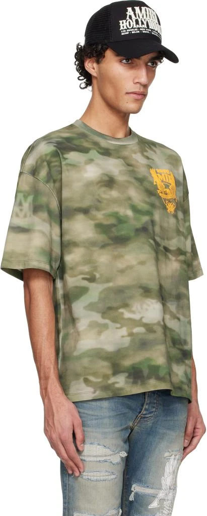 AMIRI Green AMIRI Eagle Oversized T-shirt 2