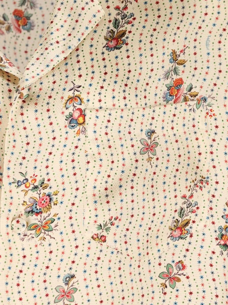 Valentino Valentino	Floral Printed Bowling Shirt 4