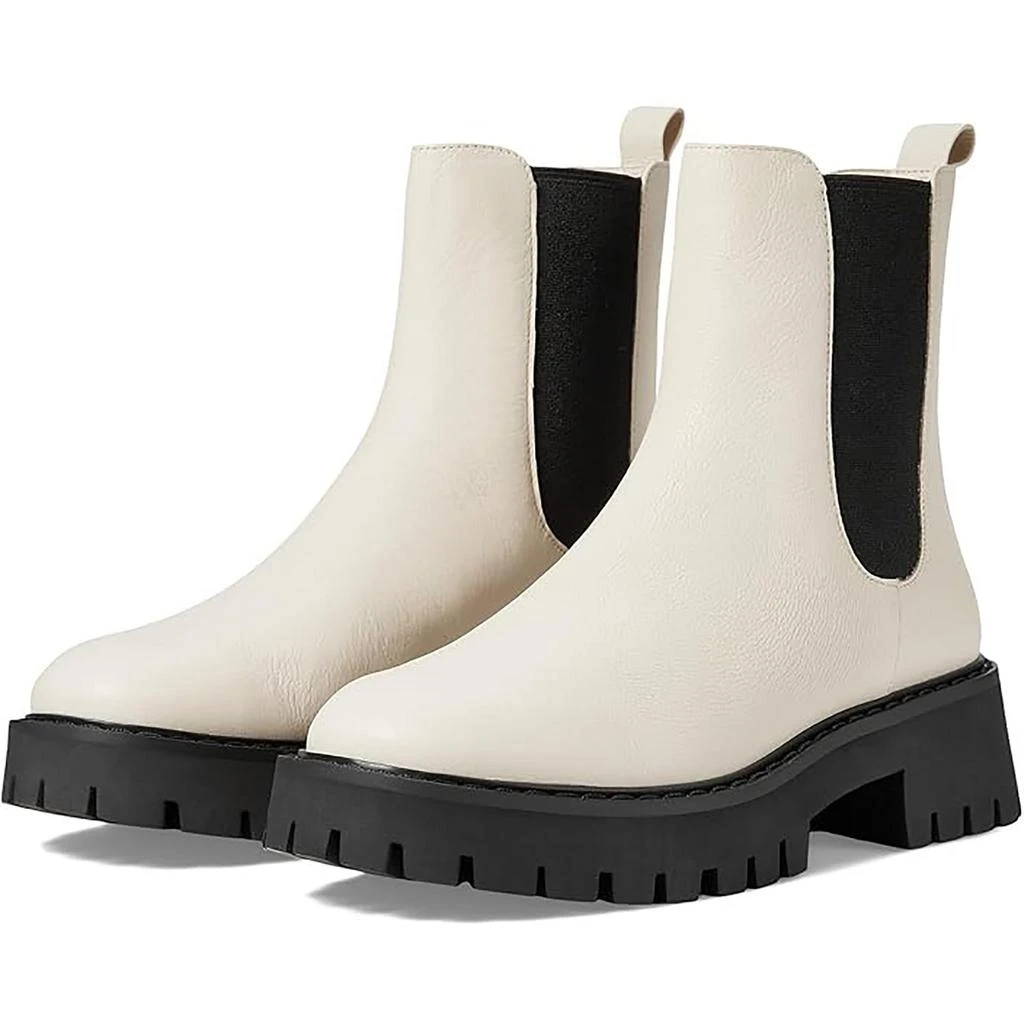 Michael Kors Asher Flat Bootie Womens Stretch Leather Chelsea Boots 3