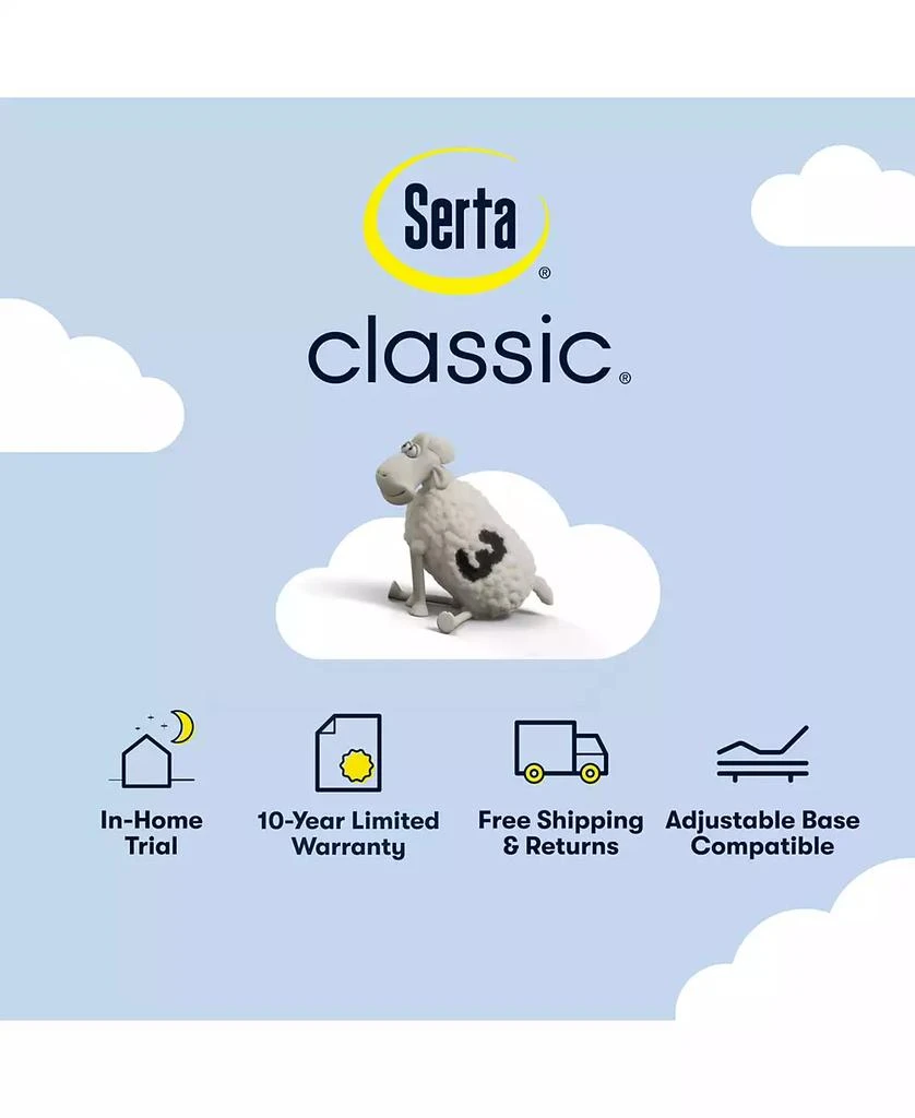 Serta Classic Brecon 14.5" Plush Pillow Top Mattress Collection 7