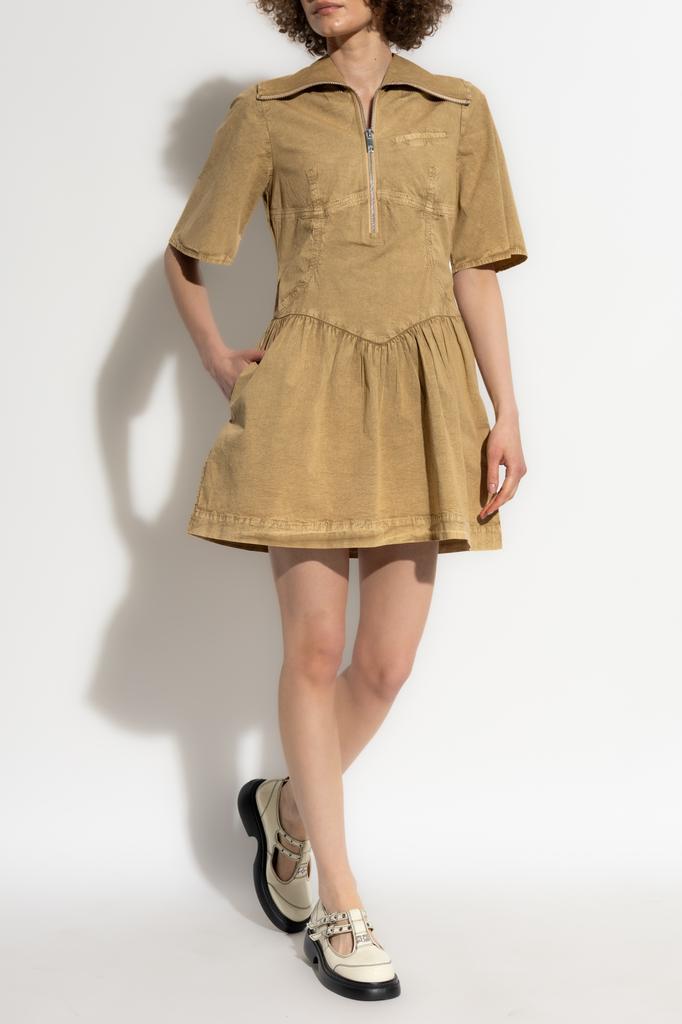 Ganni Dress with a collar