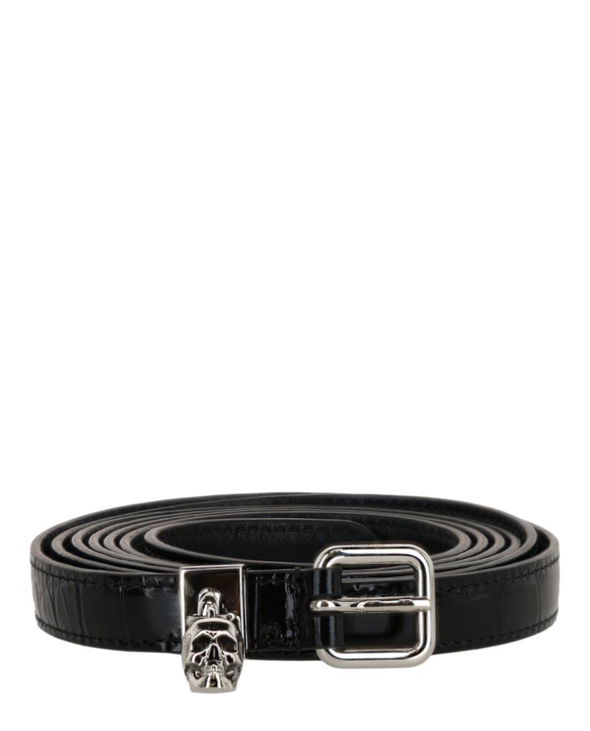 【関税&送料込】Alexander Mcqueen Sling Belt 35Mm60 Alexander McQueen Sling Leather Belt - Belts - Free Shipping