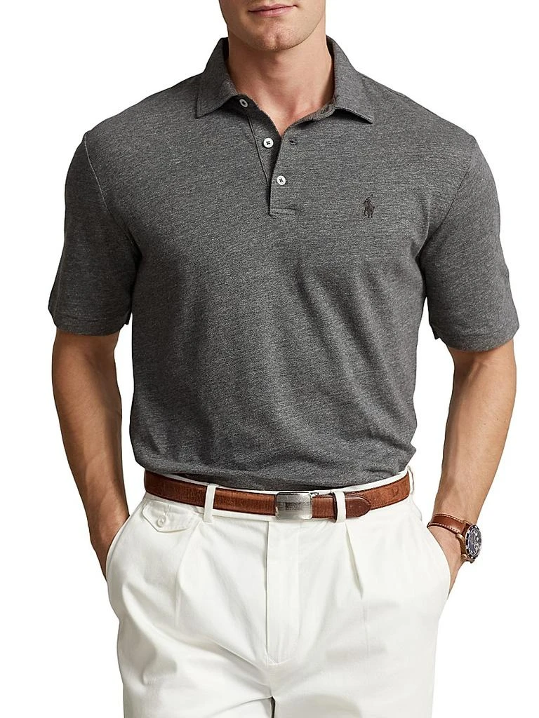Ralph Lauren Cotton & Linen-Blend Polo Shirt 4