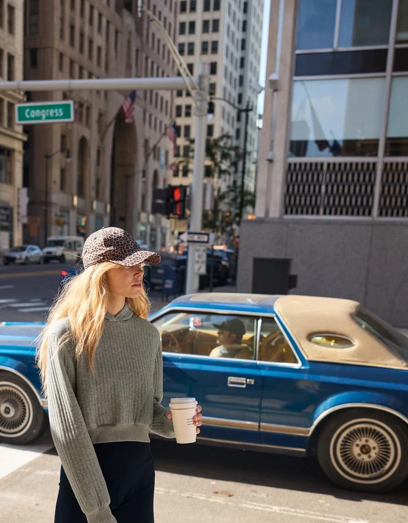 OFFLINE OFFLINE By Aerie Coffee Run Cropped Hoodie 8