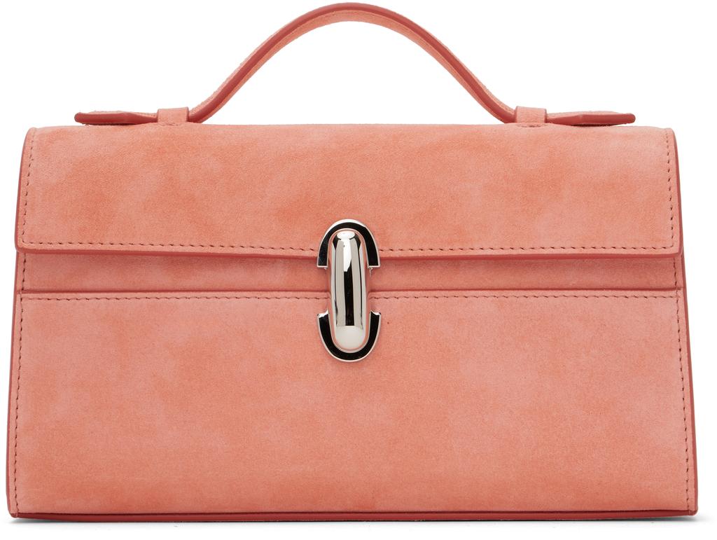 SAVETTE Symmetry Pochette suede tote bag - Tote Bags