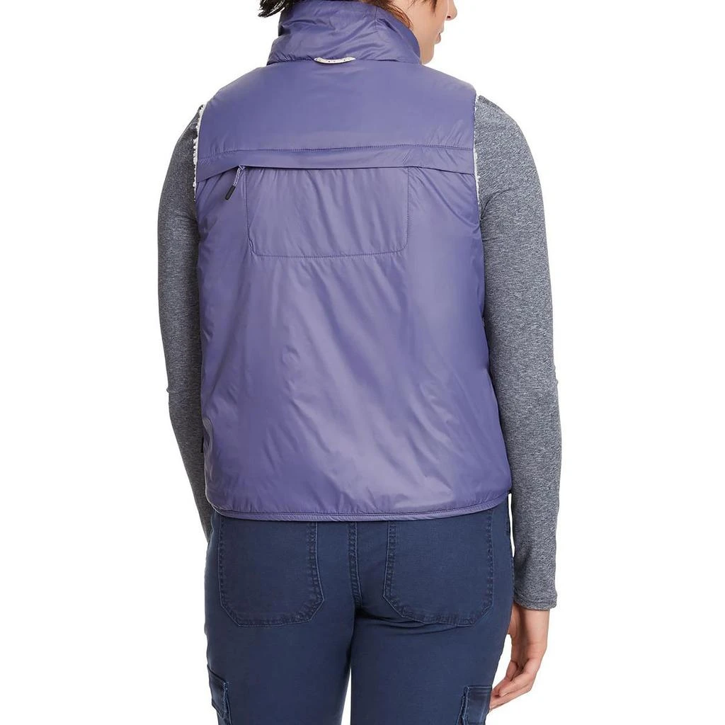 BASS OUTDOOR Womens Reversible Sherpa Puffer Vest 2