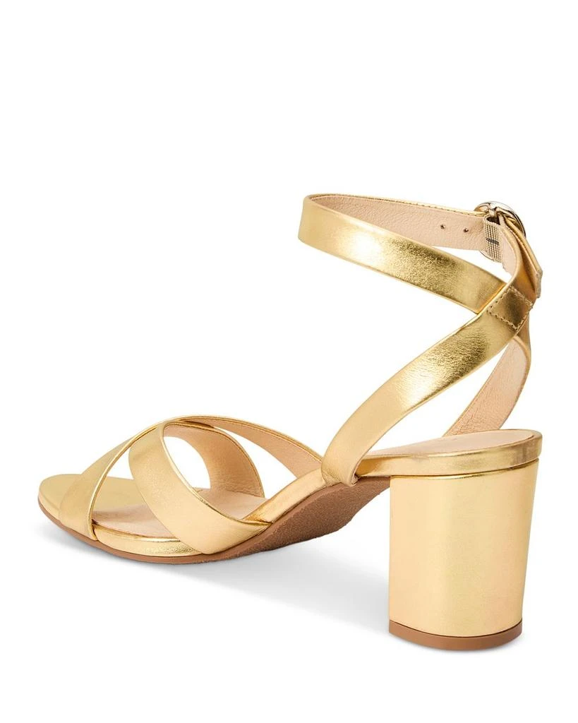 Jack Rogers Women's Peri Crossover Strap Mid Heel Sandals 4