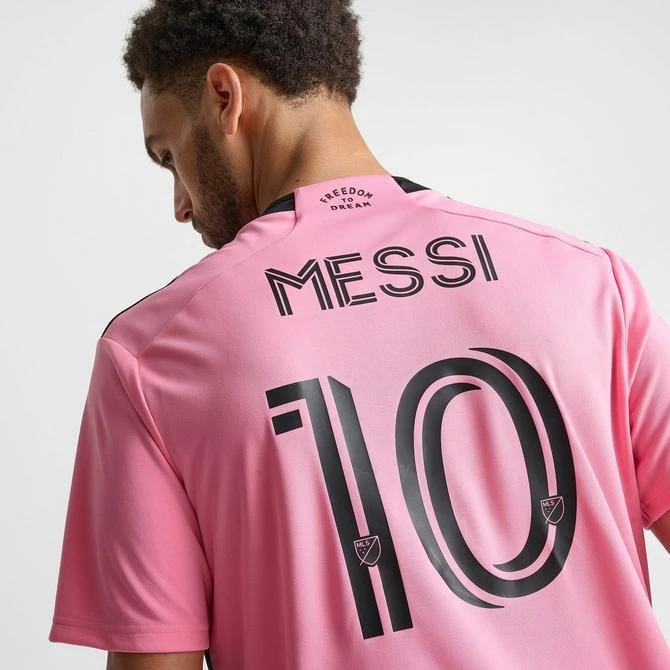 Adidas Men's adidas Inter Miami CF MLS 24-25 Lionel Messi Home Soccer Jersey 5