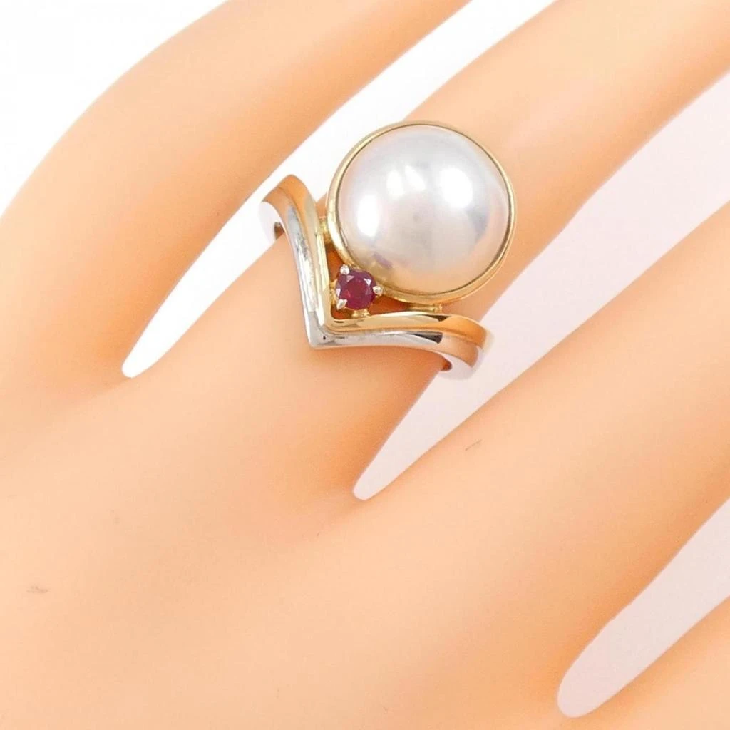 Tasaki gold (18K) yellow gold (18K) Band Ring (Pre-Owned) 5