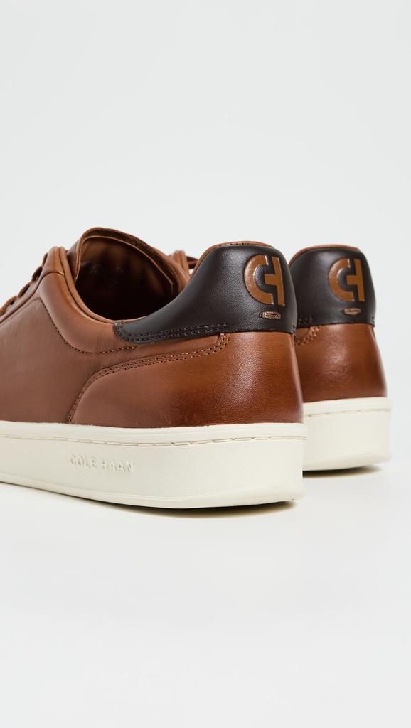Cole Haan Grandpro Breakaway Lace To Toe Leather Sneakers