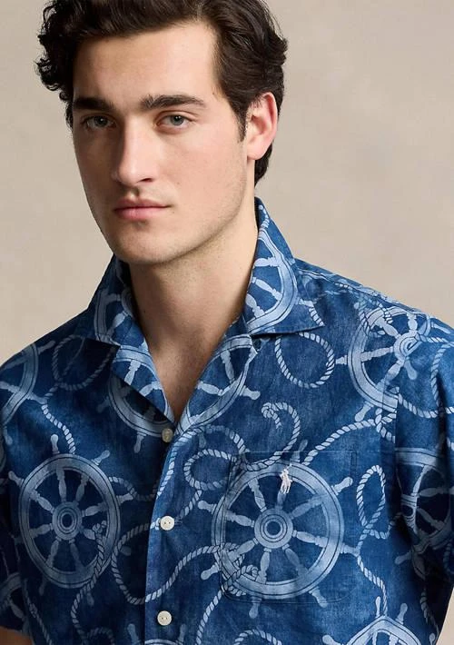 Ralph Lauren Ralph Lauren Classic Fit Cotton Linen Camp Shirt 3