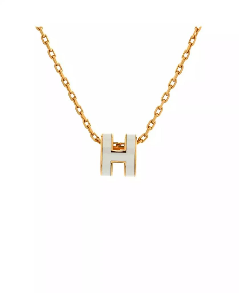 Pre-Owned Hermes Pop H Pendant Chain Necklace