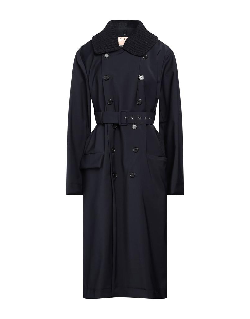 トレンチコート Montecore Double-Breasted Wool Trench Coat Montecore Double-Breasted Trench Coat In Black - 22% Off