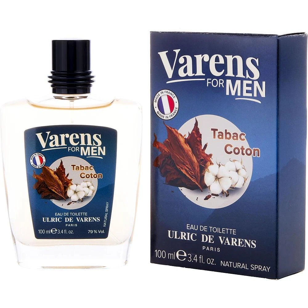 ULRIC DE VARENS Varens For Men Tabac Cotton By  Edt Spray 3.4 Oz Men 1