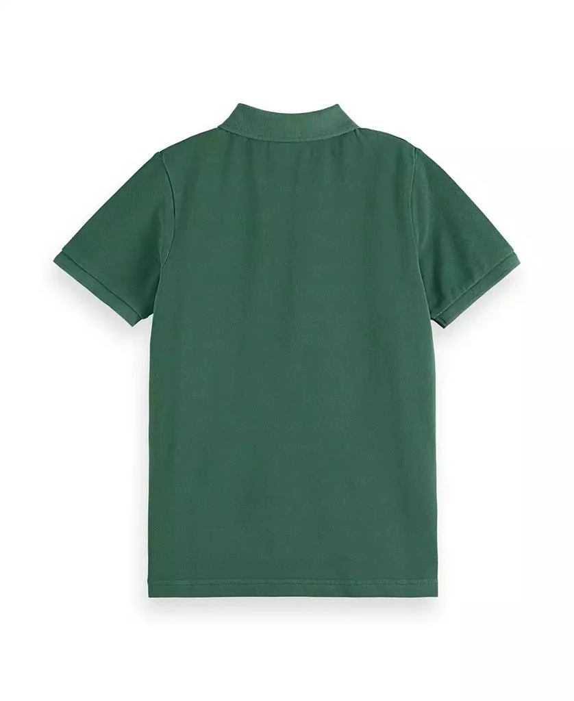 Scotch & Soda Little and Big Boys Garment Dyed Pique Polo Shirt 2