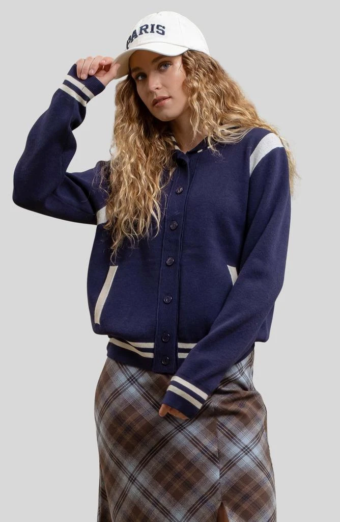 Blu Pepper Varsity Jacket 3