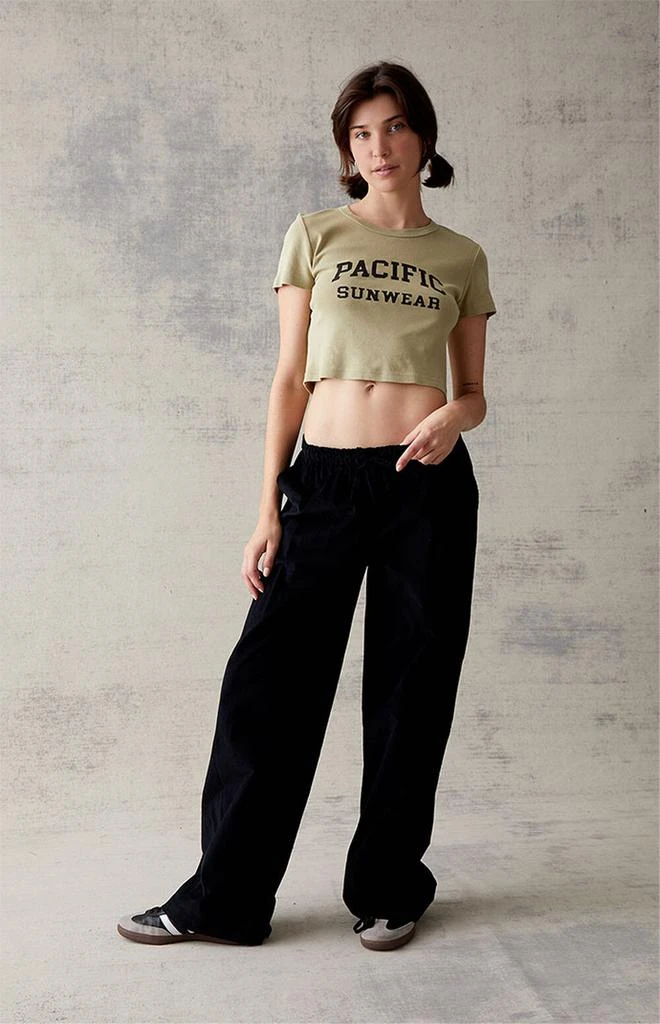 LA Hearts Micro Corduroy Wide Leg Pants 2