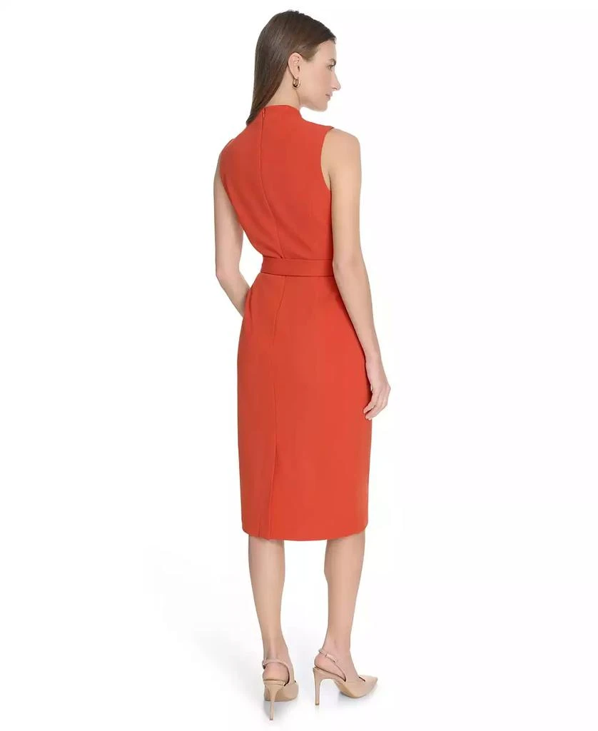 Calvin Klein Petite Sleeveless Midi Sheath Dress 2