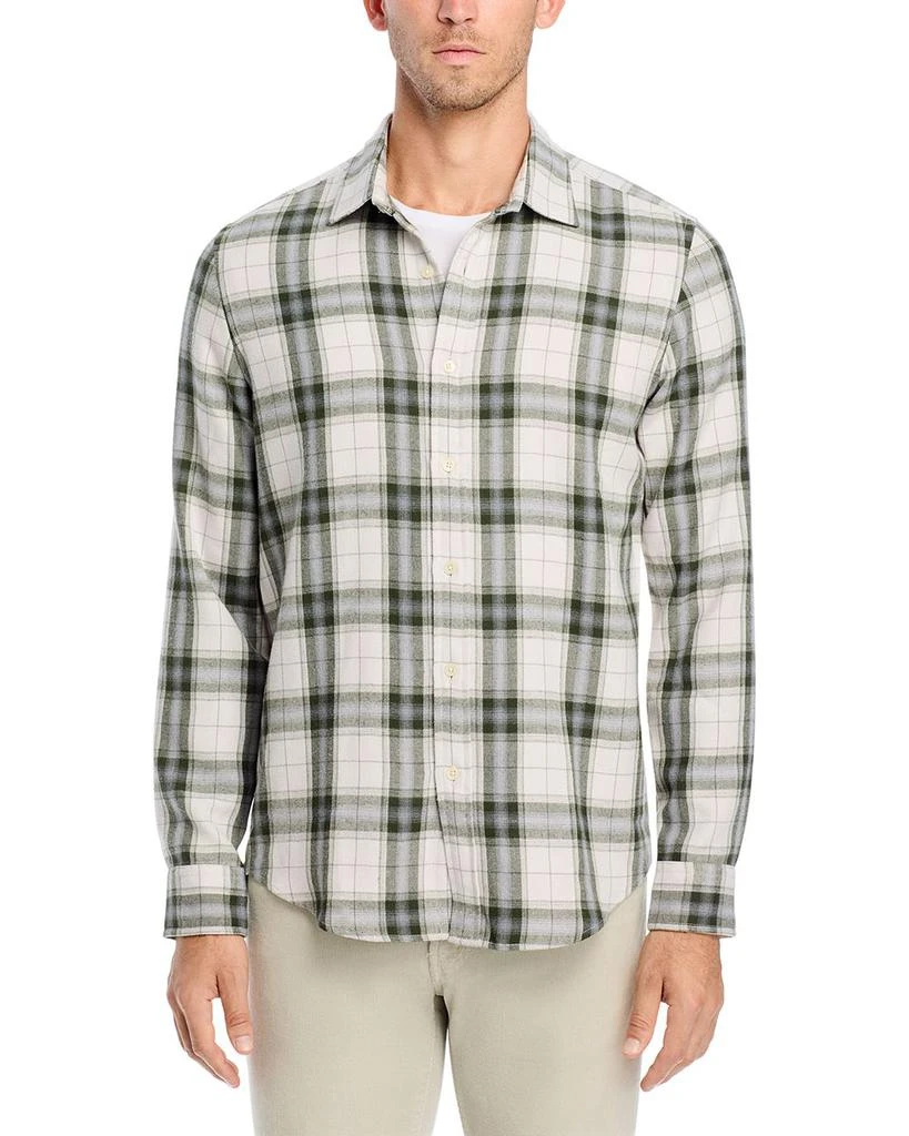 The Men's Store at Bloomingdale's Brushed Plaid Button Down Shirt - Exclusive 3