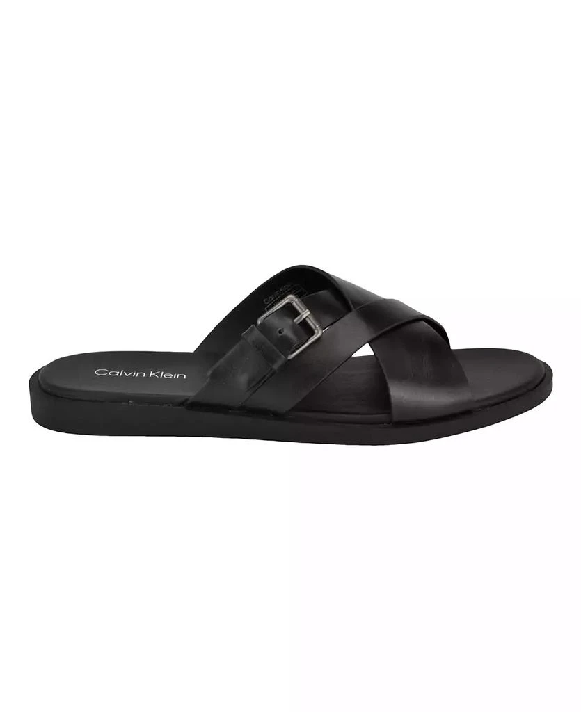 Calvin Klein Men's Elon Casual Slip-On Flat Sandals 2