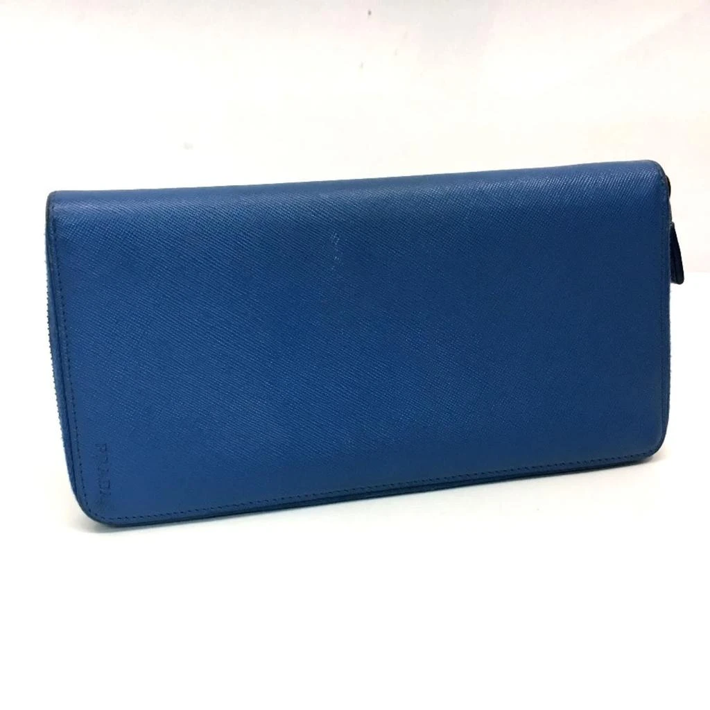 Prada Leather Long Wallet (Bi-Fold) (Pre-Owned)