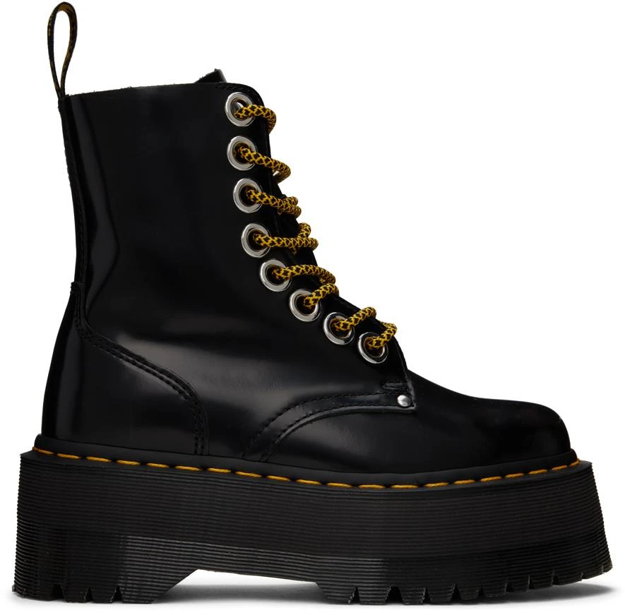 Dr. Martens Black Jadon Max Platform Boots 1