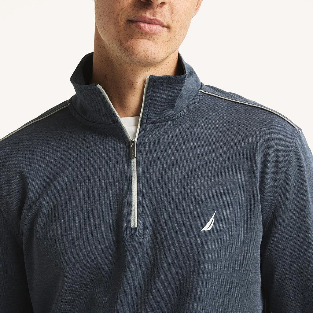 Nautica Mens Quarter-Zip Sweatshirt 2