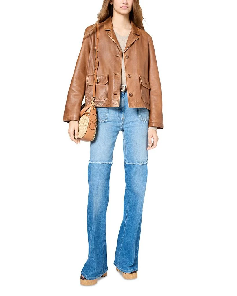 Gerard Darel Rosel Leather Jacket 4