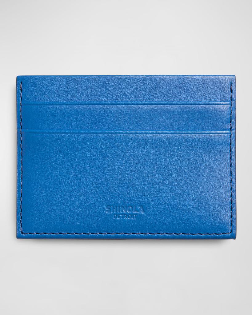 Shinola Men's Five Pocket USA Heritage Leather Card Holder