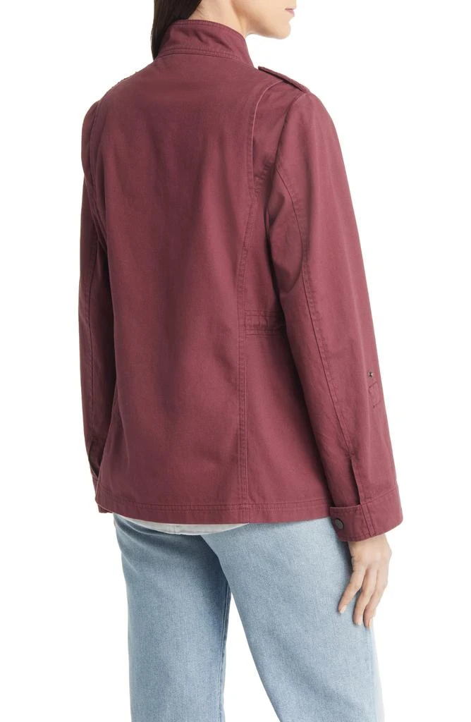 Wit & Wisdom Lace Trim Utility Jacket 2