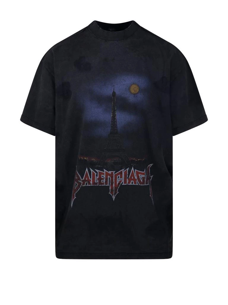 Balenciaga Balenciaga Paris Moon Vintage Oversized T-Shirt 1