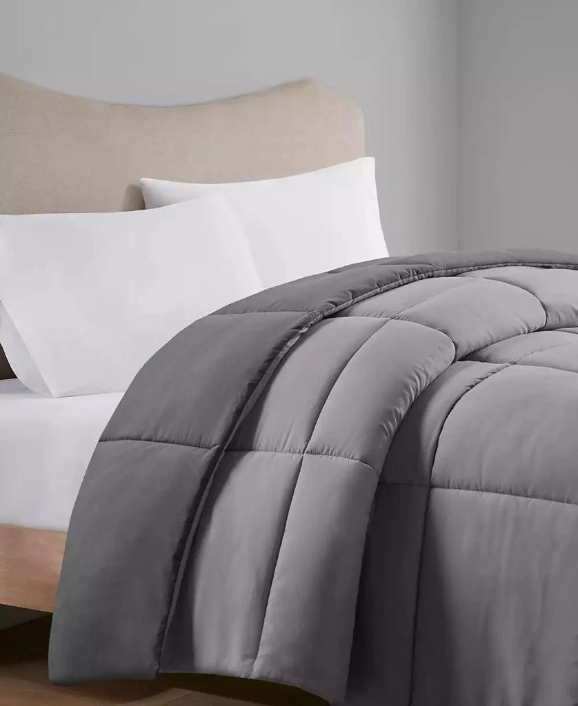 Home Design Lightweight Reversible Down Alternative Microfiber Comforter, Full/Queen, Exclusively at Macy’s 2