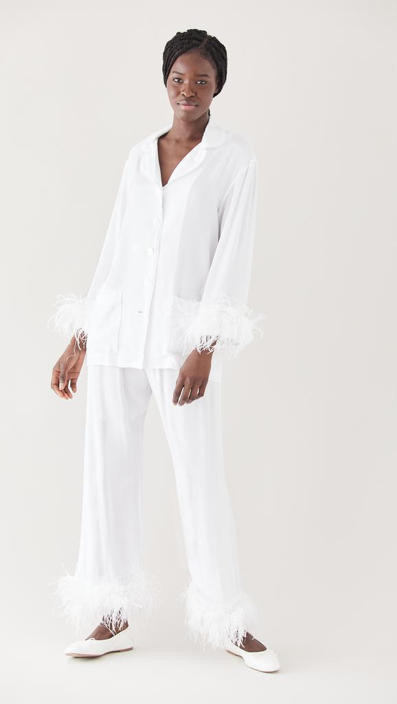 Sleeper Pajama Set with Feathers