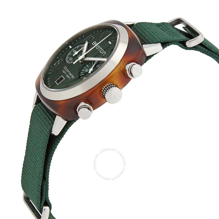 Briston Clubmaster Classic Chronograph Quartz Men's Watch 15140.SA.T.10.NBG