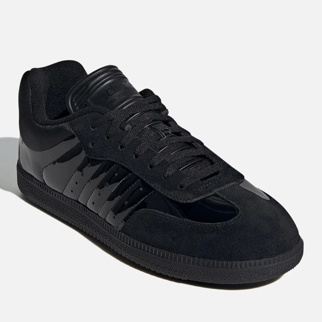 Adidas Samba Patent-Leather and Suede Trainers 2