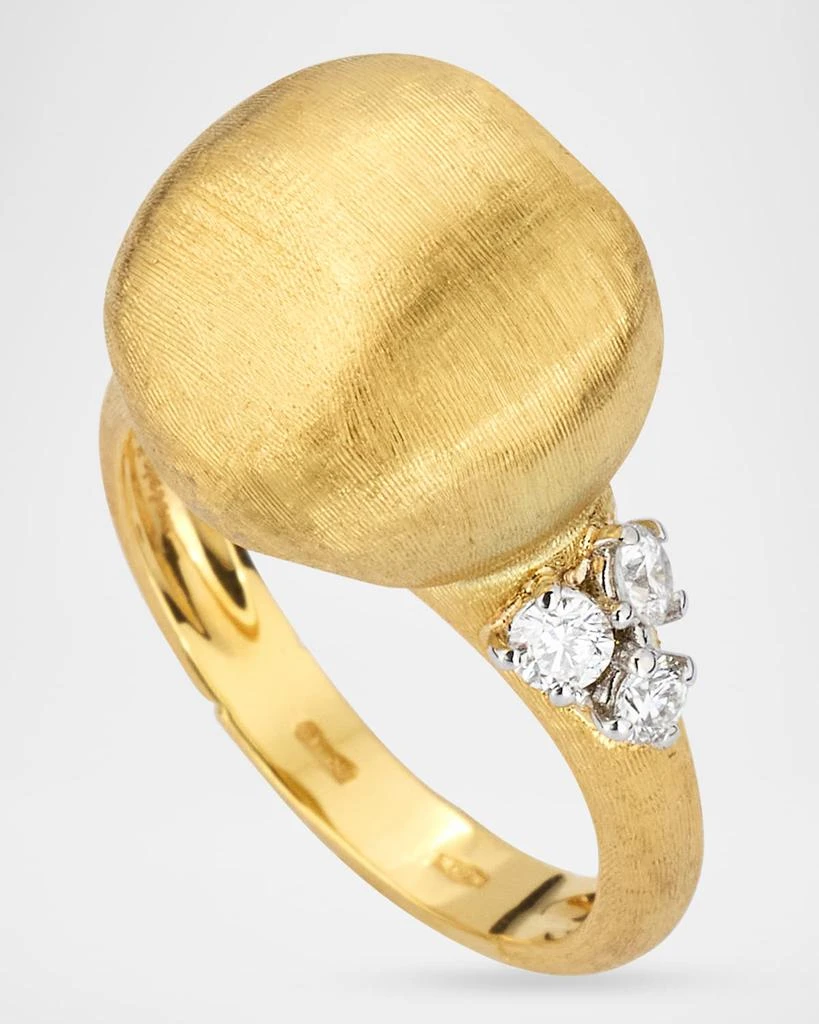 Marco Bicego 18K Yellow Gold and Diamond Statement Ring 3