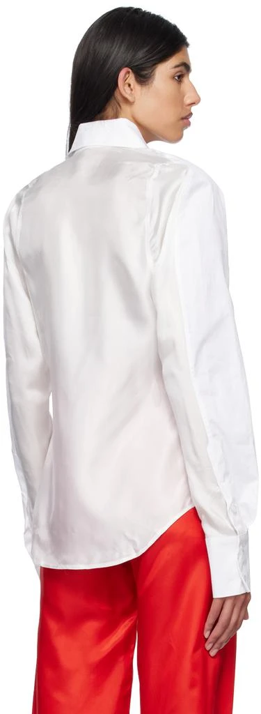 Bianca Saunders White Row Back Shirt 3