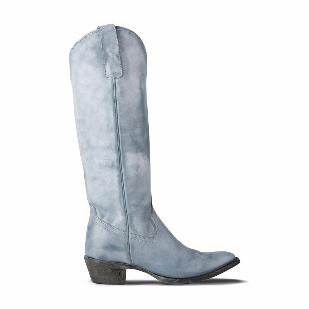 LANE Plain Jane Round Toe Zippered Cowboy Boots 1