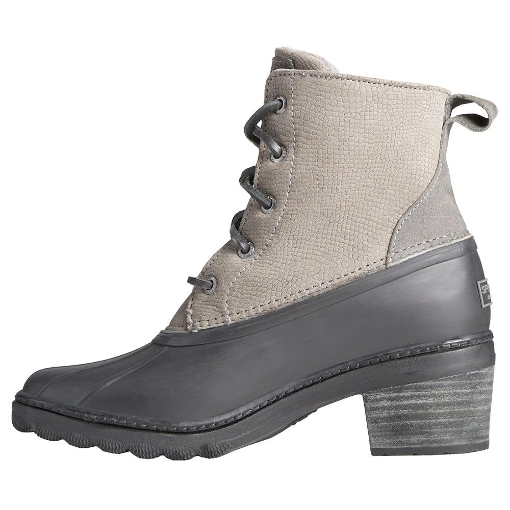 Sperry Saltwater Heel Round Toe Lace Up Boots 3