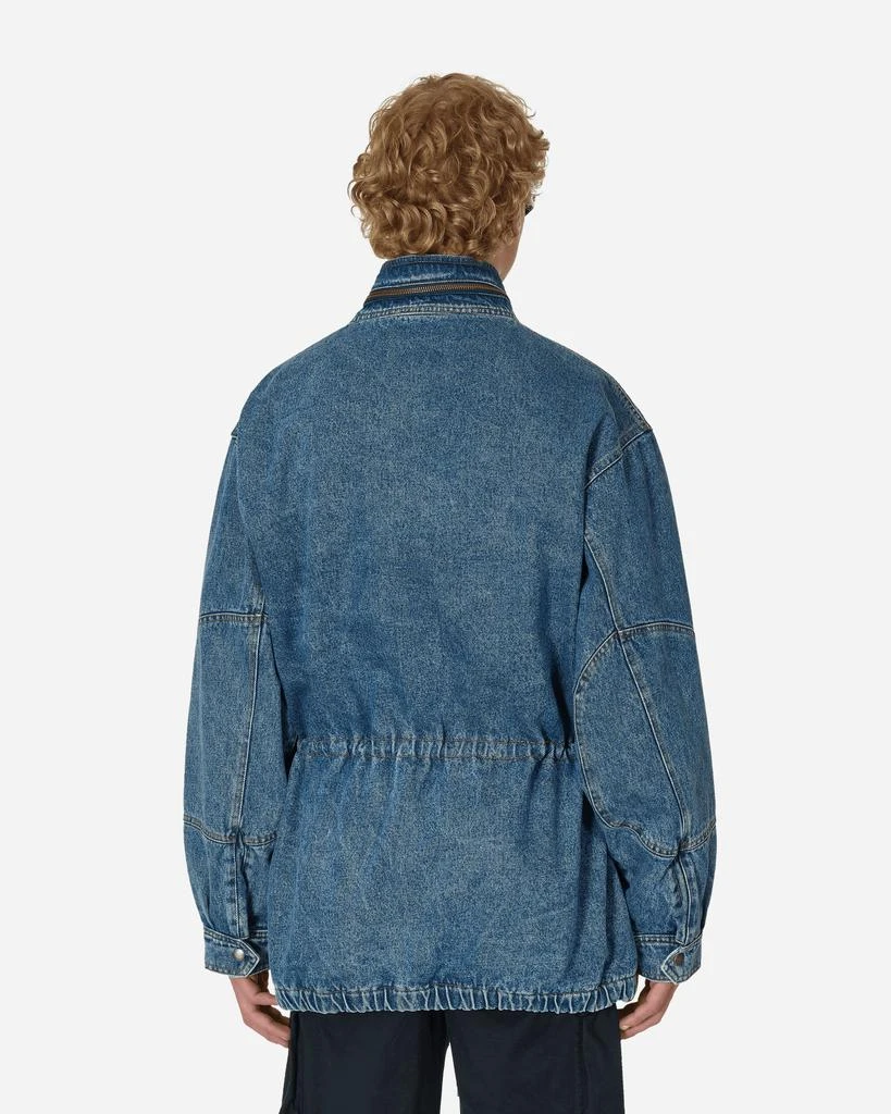 Martine Rose Denim Parka Jacket Blue 3