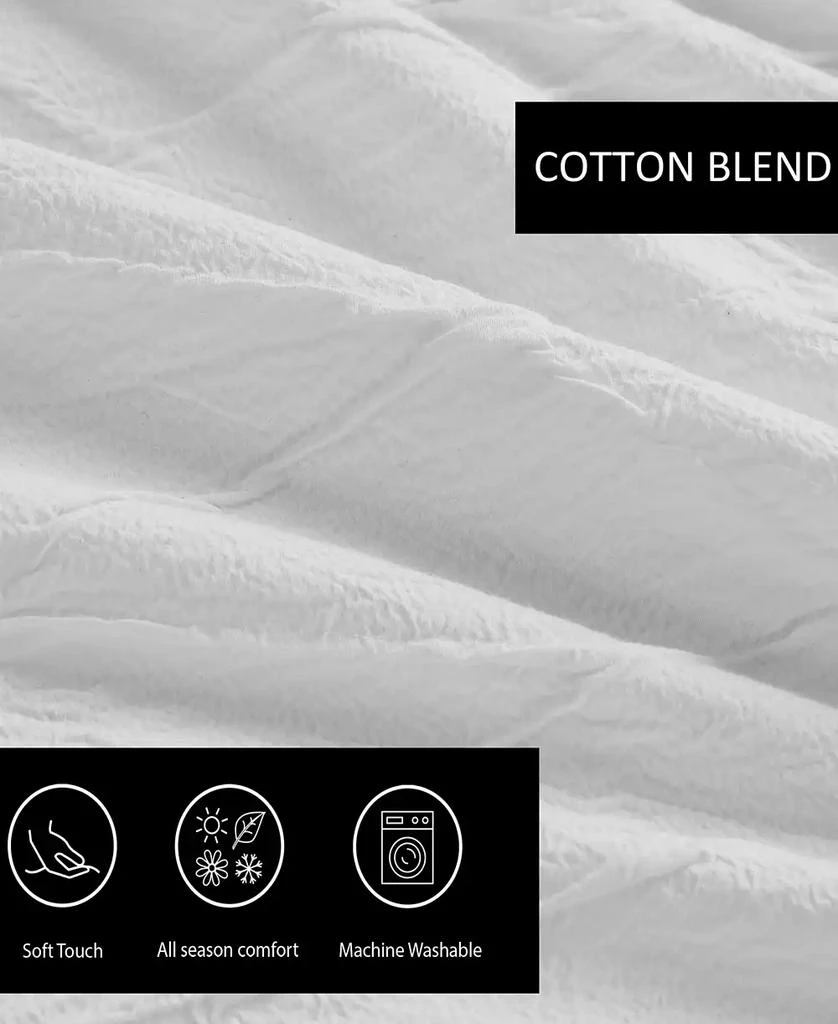 Vera Wang Abstract Crinkle 3-Pc. Comforter Set 4