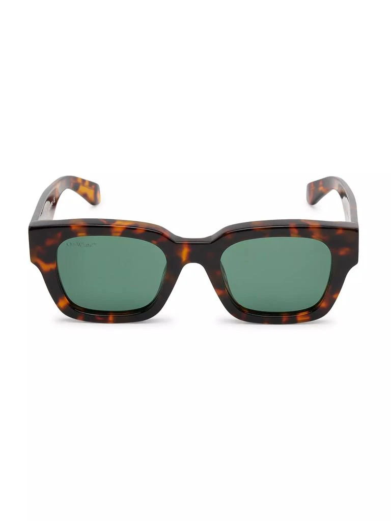 Off-White Zurich 147MM Square Sunglasses 1