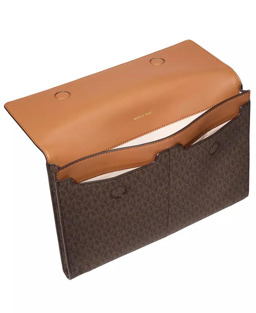 Michael Kors Logo Printed Laptop Bag