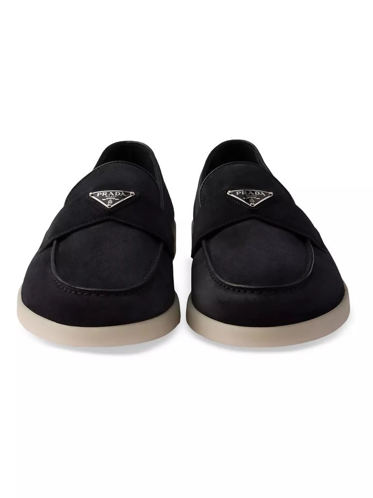 Prada Suede Loafers 4